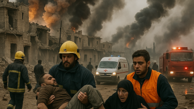 إصابة 4 مدنيين في انفجارات بمنطقة العيس بريف حلب