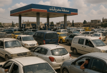 أهالي سلمية في ريف حماة يعانون من نقص البنزين في محطات الوقود