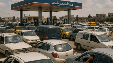 أهالي سلمية في ريف حماة يعانون من نقص البنزين في محطات الوقود