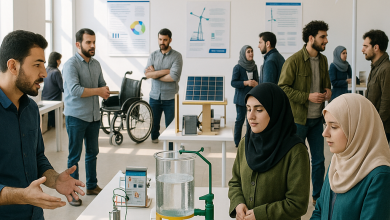 معرض الإنتاج العلمي في إدلب يحول تحديات المجتمع إلى حلول هندسية مبتكرة