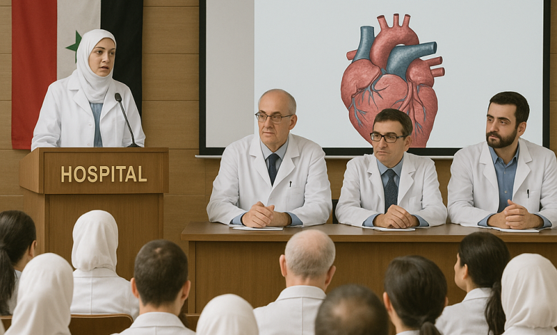 الملتقى العلمي الأول لأمراض وجراحة القلب يُعقد في مشفى دمشق